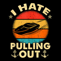 I Hate Pulling Out Retro Boating Boat Captain Tank Top Youth Jogger | Artistshot