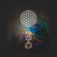 Flower Of Life Platonic Solids Mandala Long Sleeve T Shirt Unisex Hoodie | Artistshot