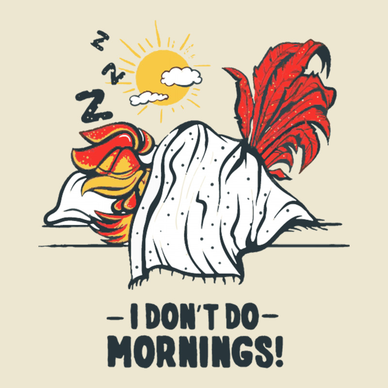 I Don't Do Mornings Cropped Hoodie by tonyhaddearts | Artistshot