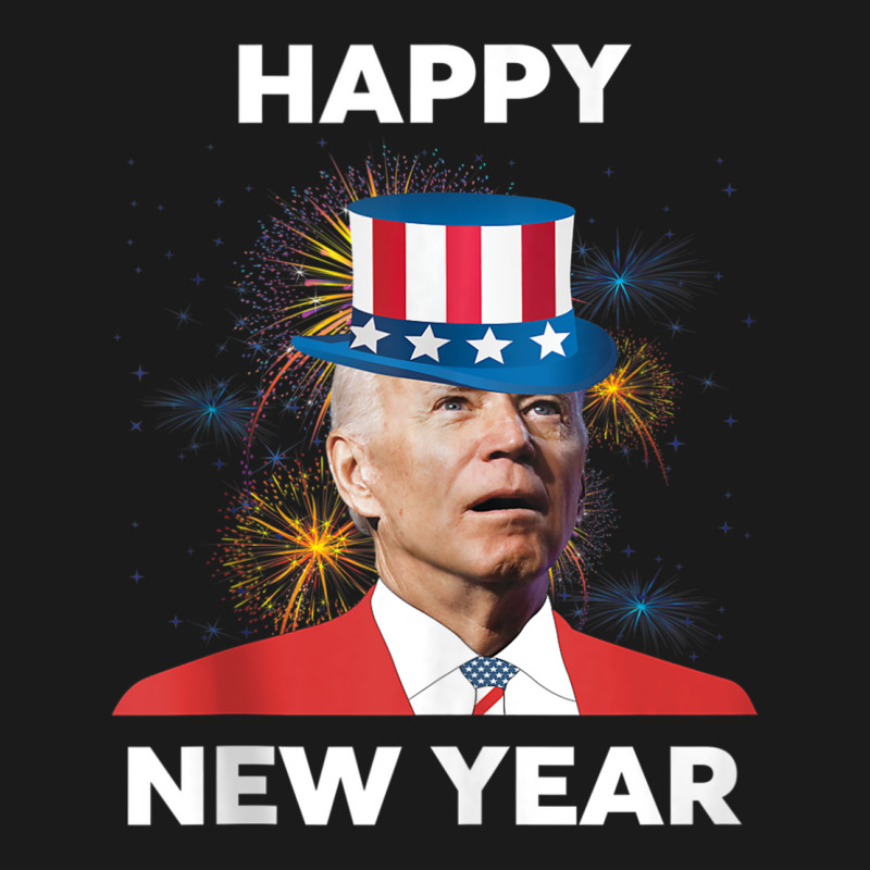 Funny Firecracker Joe Biden Happy New Year For 4th Of July Tank Top ...