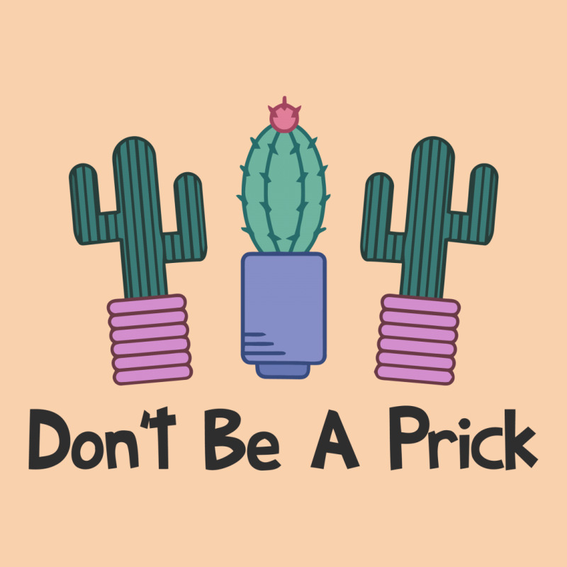 Don't Be A Prick Cute Cactus Cropped Hoodie by gematees | Artistshot