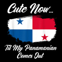 Cute Now Til My Panamanian Comes Out Funny Panamanian T Shirt Cropped Hoodie | Artistshot