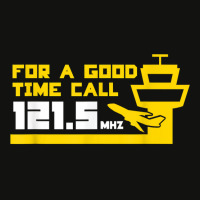 For A Good Time Call 121.5 Funny Air Traffic Control T Shirt Scorecard Crop Tee | Artistshot