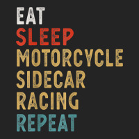 Eat Sleep Motorcycle Sidecar Racing Repeat Funny Player Gift T Shirt 3/4 Sleeve Shirt | Artistshot