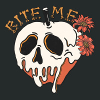 Bite Me T  Shirt Bite Me Floral Skull T  Shirt Women's Triblend Scoop T-shirt | Artistshot