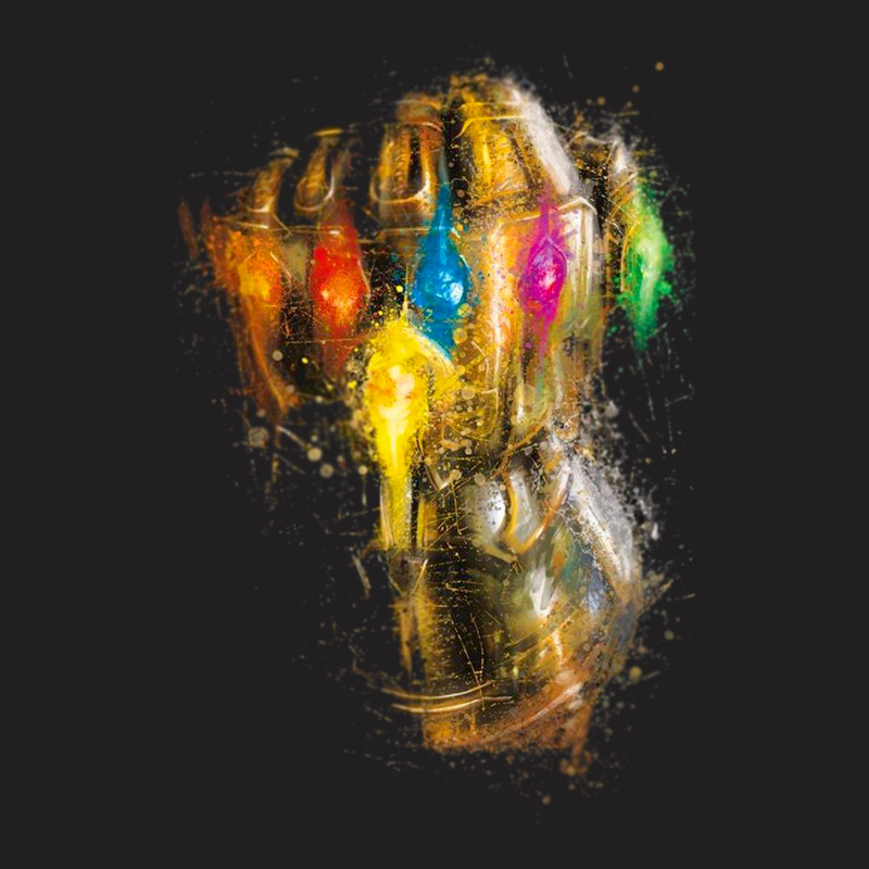 Thanos Punch For Dark T-shirt | Artistshot