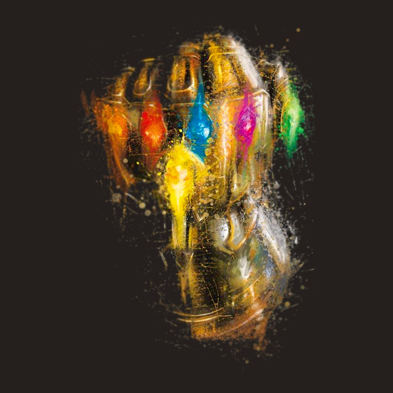 Thanos Punch For Dark Tank Top | Artistshot