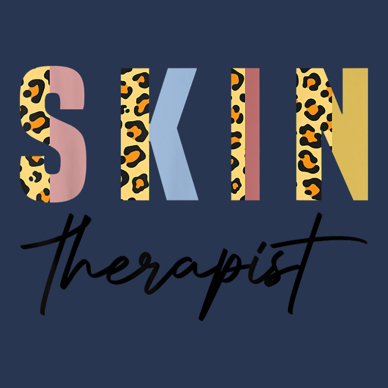 Skin Therapist Skincare Lover Skin Esthetician T Shirt Men Denim Jacket | Artistshot