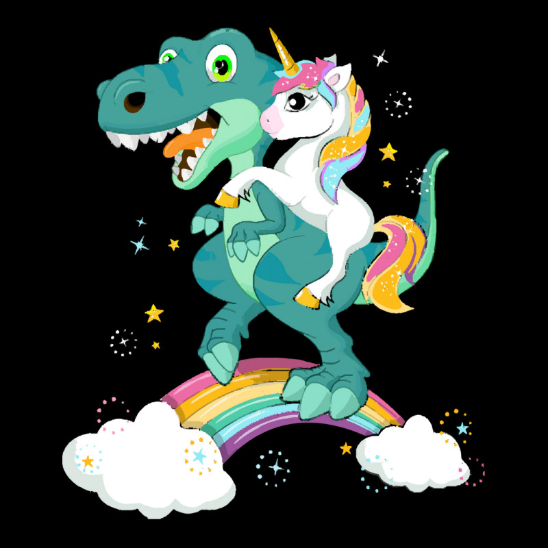 Unicorn Riding T  Shirt Unicorn Riding T Rex Dinosaur Boys Girls T  Sh Long Sleeve Shirts by huntingsignpost | Artistshot