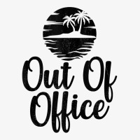 Out Of Office Tropal Summer Tank Top Ladies Fitted T-shirt | Artistshot