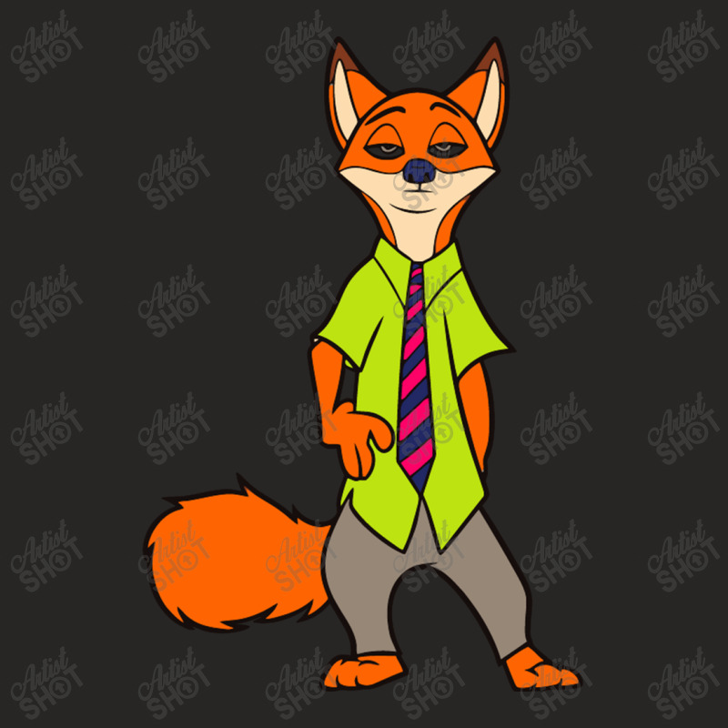 Nick Wilde Zootopia Ladies Fitted T-Shirt by sintatitan | Artistshot