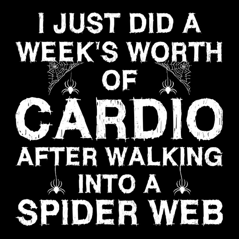 Weeks Worth Of Cardio Spider Web T  Shirt Week's Worth Of Cardio Spide Men's Long Sleeve Pajama Set by huntingsignpost | Artistshot