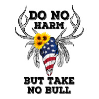 Do No Harm But Take No Bull American Skull For Light Men's Long Sleeve Pajama Set | Artistshot