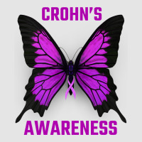 Crohn's Awareness Butterfly Exclusive T-shirt | Artistshot