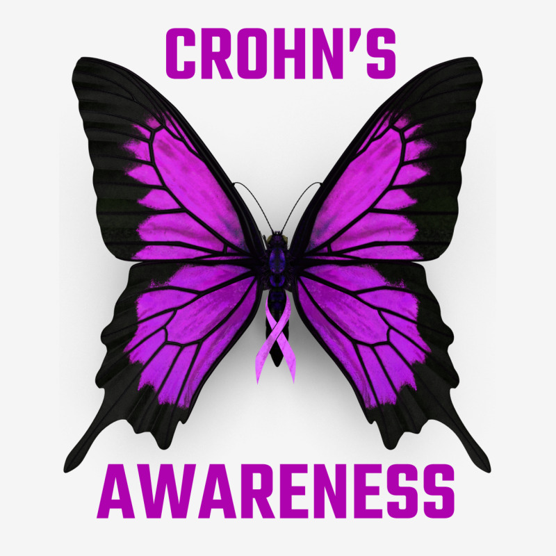 Crohn's Awareness Butterfly Classic T-shirt by autlu2024 | Artistshot