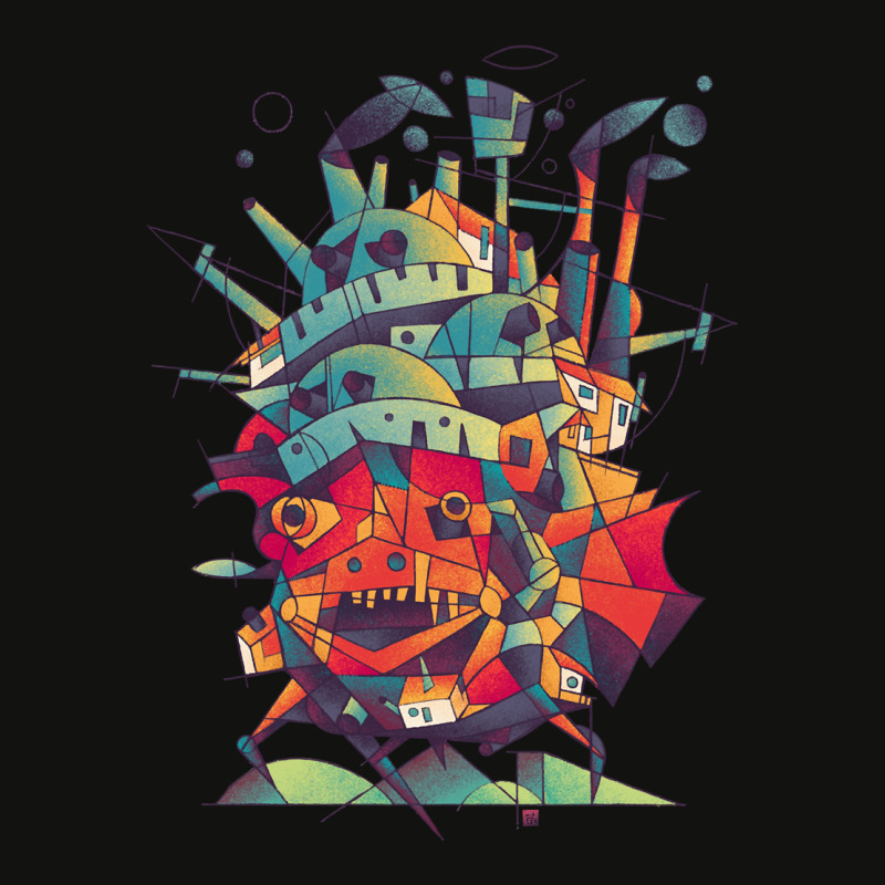 Moving Castle Scorecard Crop Tee by Jose-Rodriguez | Artistshot