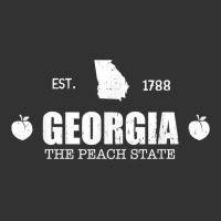 Georgia The Peach State Used Look T Shirt Baby Bodysuit | Artistshot