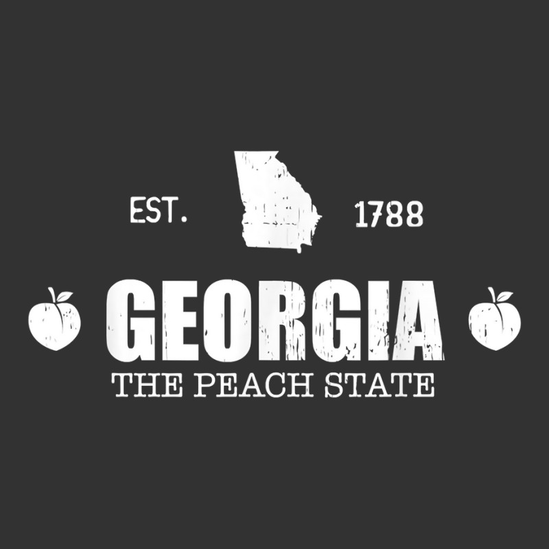 Georgia The Peach State Used Look T Shirt Baby Bodysuit by dewresowashg | Artistshot