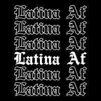 Latina Af For Dark V-neck Tee | Artistshot