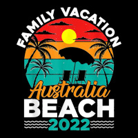 Family Vacation 2022 Vintage Retro Australia Atlantis Beach Legging | Artistshot