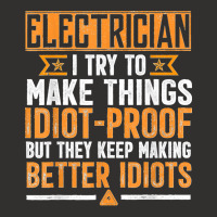 Funny Electrician Art Men Dad Lineman Electronics Engineers Champion Hoodie | Artistshot