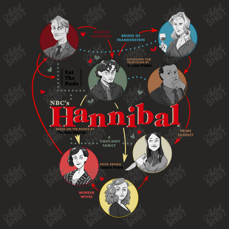 Graphic Picture Hannibals Day Gift Ladies Fitted T-Shirt by BraylonArtists | Artistshot