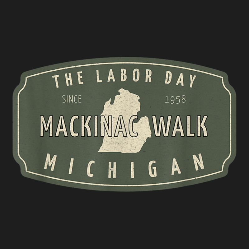 Mackinac Bridge Walk 2022, Labor Day Michigan T Shirt Classic T-shirt. By  Artistshot