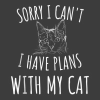 Sorry I Can't I Have Plans With My Cat Tank Top Men's Polo Shirt | Artistshot