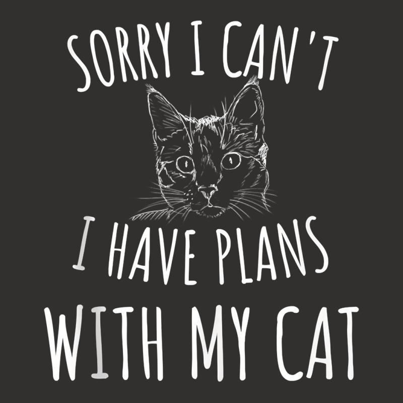 Sorry I Can't I Have Plans With My Cat Tank Top Champion Hoodie | Artistshot