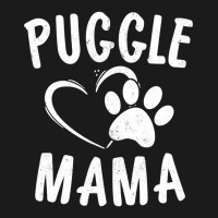 Cute Puggle Mama Gift Pet Pugs Lover Apparel Dog Pug Mom Full-length Apron | Artistshot