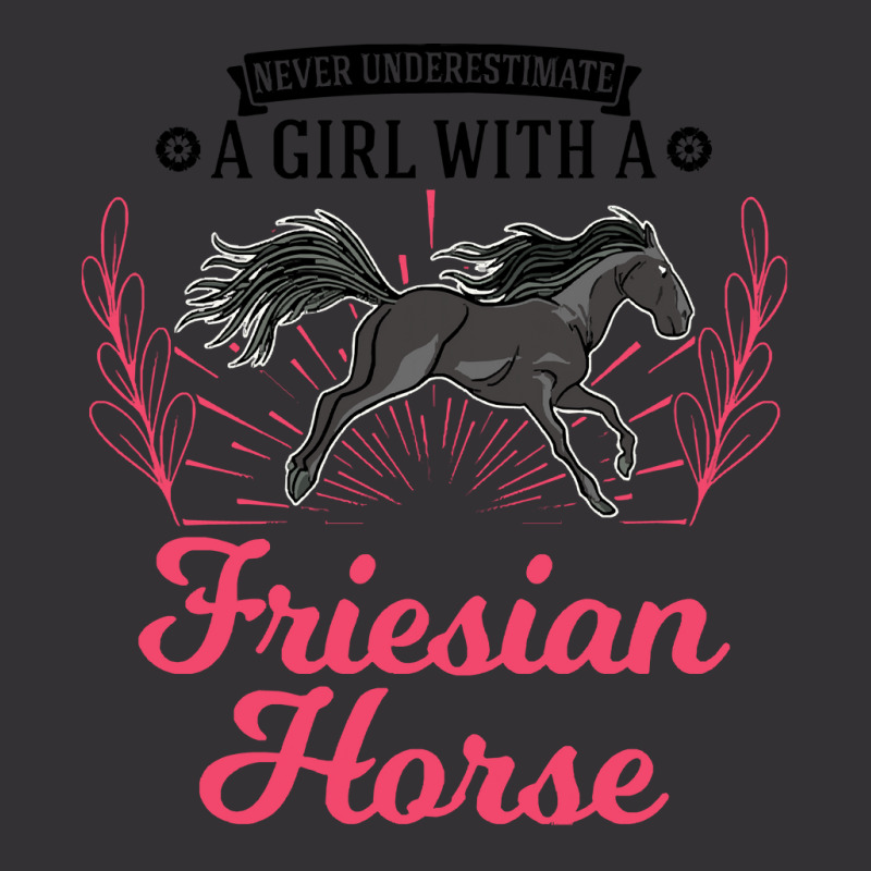 Friesian Horse T  Shirt Friesian Horse Girl T  Shirt Vintage Short | Artistshot