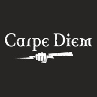 Carpe Diem Celtic Lightning Bolt T Shirt Ladies Fitted T-shirt | Artistshot