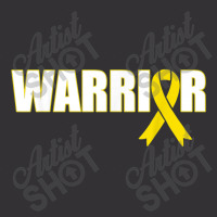 Bone Cancer Warrior Sarcoma Yellow Ribbon Vintage Short | Artistshot