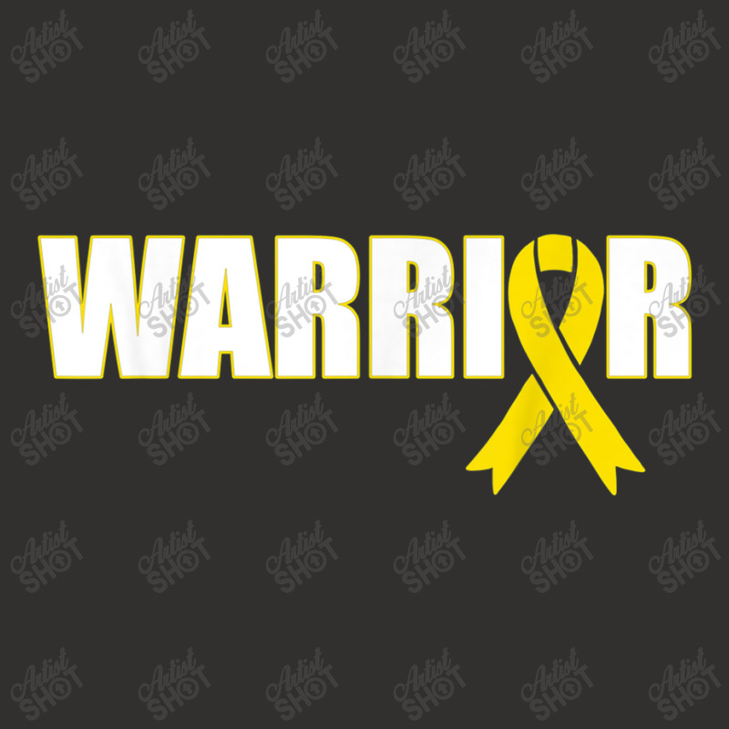 Bone Cancer Warrior Sarcoma Yellow Ribbon Champion Hoodie | Artistshot