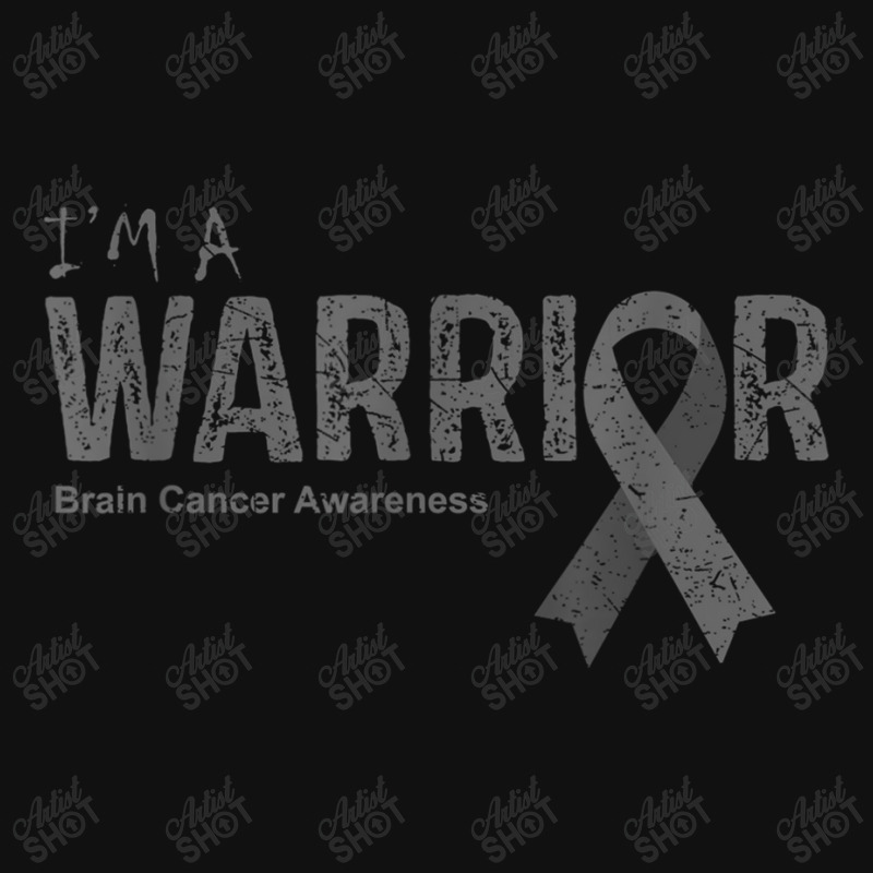 Brain Cancer Awareness Warrior Mousepad | Artistshot