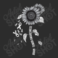 Brain Tumor Awareness Cancer  Brain Cancer Sunflower Exclusive T-shirt | Artistshot