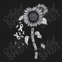 Brain Tumor Awareness Cancer  Brain Cancer Sunflower Hoodie & Jogger Set | Artistshot