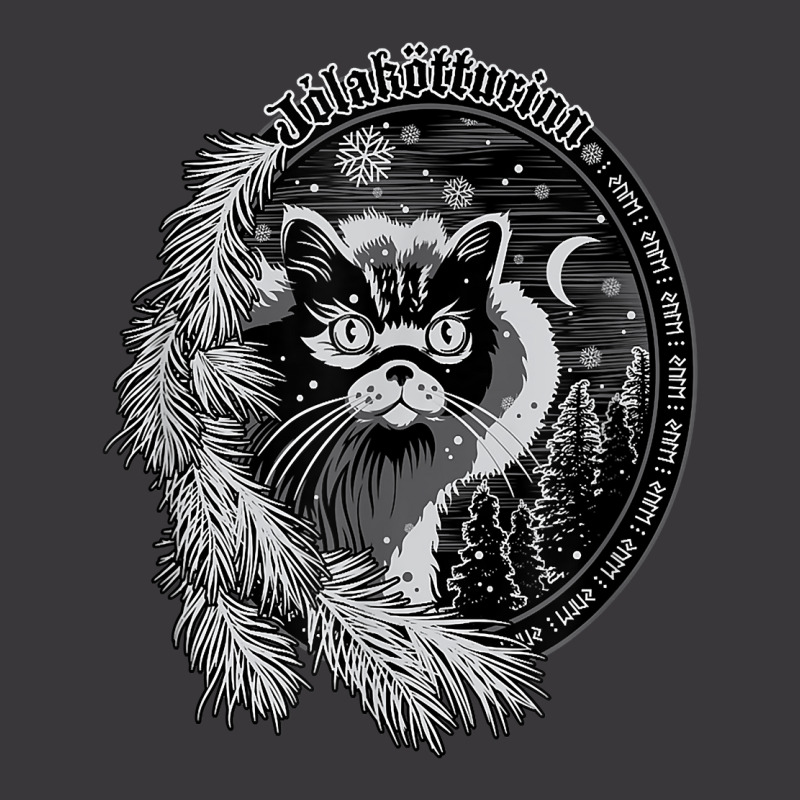 Yule Cat   Jolakotturinn   Icelandic Christmas Cat T Shirt Ladies Curvy T-Shirt by ruffelbzk | Artistshot