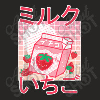 Anime  Kawaii Anime Japanese Strawberry Milkshake Ladies Fitted T-shirt | Artistshot