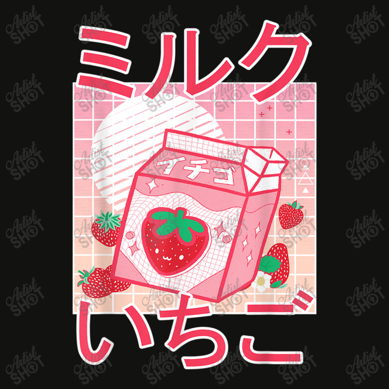 Anime  Kawaii Anime Japanese Strawberry Milkshake Scorecard Crop Tee by MarquesDesign | Artistshot