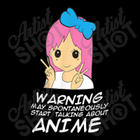 Anime Warning May Spontaneously Start Talking About Anime Long Sleeve Shirts | Artistshot