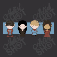 Merlin, Morgana, Arthur, Guinevere, Chibi Merlin Merlin Vintage Hoodie | Artistshot