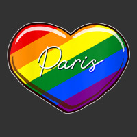 Womens Lgbt Pride Heart   First Name Paris Rainbow Hearts Love V Neck Baby Bodysuit | Artistshot