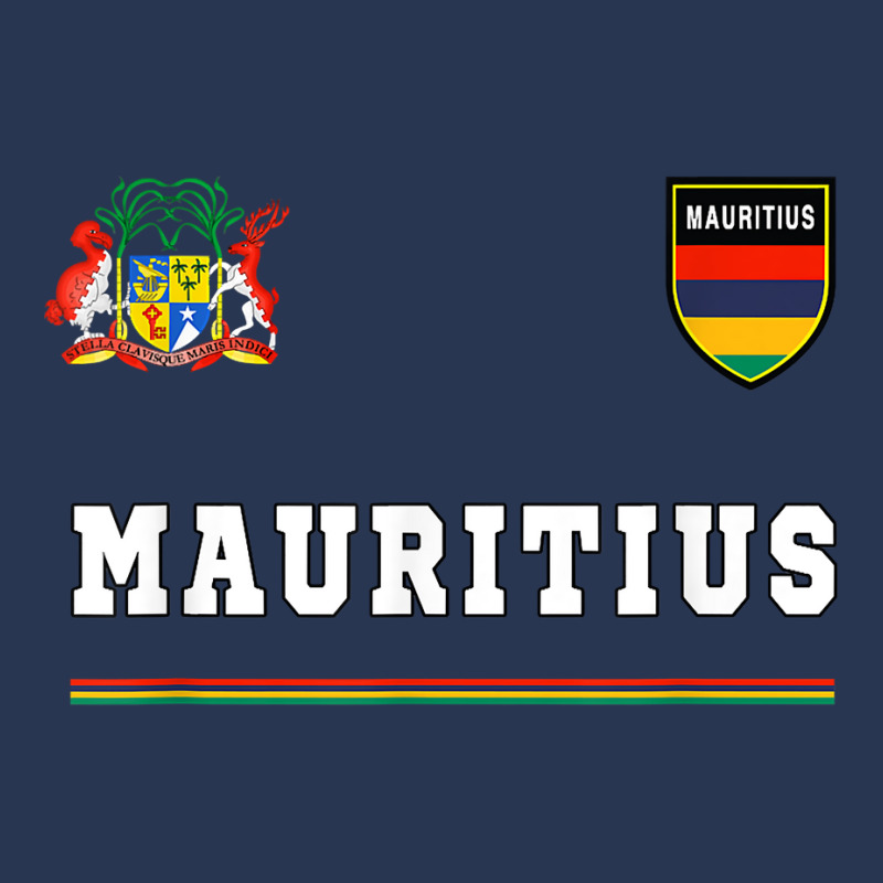 Mauritius T Shirt Sportsoccer Jersey Tee Flag Football T Shirt Ladies Denim Jacket by zagelmaglime | Artistshot