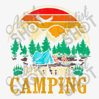 First Time Camping Funny Camper Lover Gift Ladies Fitted T-shirt | Artistshot