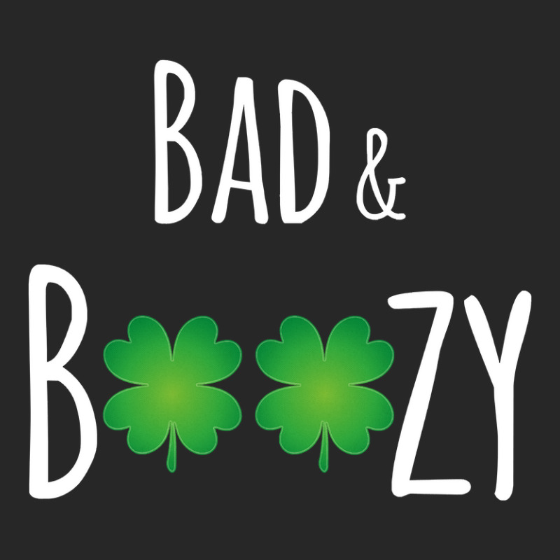 Bad And Boozy Funny St Patricks Day Men's T-shirt Pajama Set | Artistshot