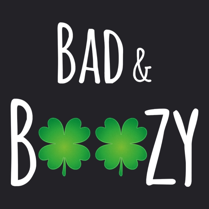 Bad And Boozy Funny St Patricks Day Youth Tee | Artistshot