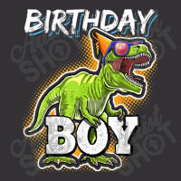 Birthday Boy T Rex Dinosaur Party Gift For Boys Funny Gifts Men Vintage Hoodie | Artistshot