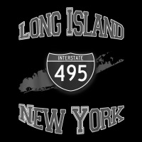 Long Island New York Interstate 495 T Shirt V-neck Tee | Artistshot