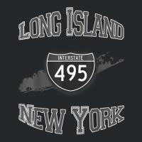 Long Island New York Interstate 495 T Shirt Crewneck Sweatshirt | Artistshot